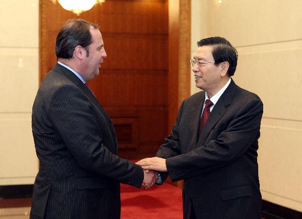 张德江会见奥地利客人