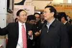张德江参观第十二届中国国际机床展览会