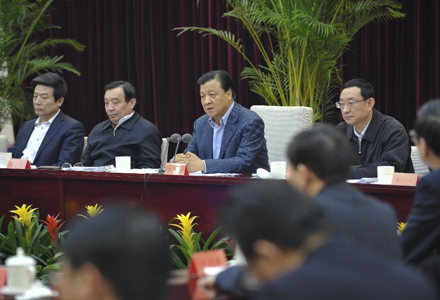 刘云山出席深化&ldquo;走基层、转作风、改文风&rdquo;活动座谈会并讲话