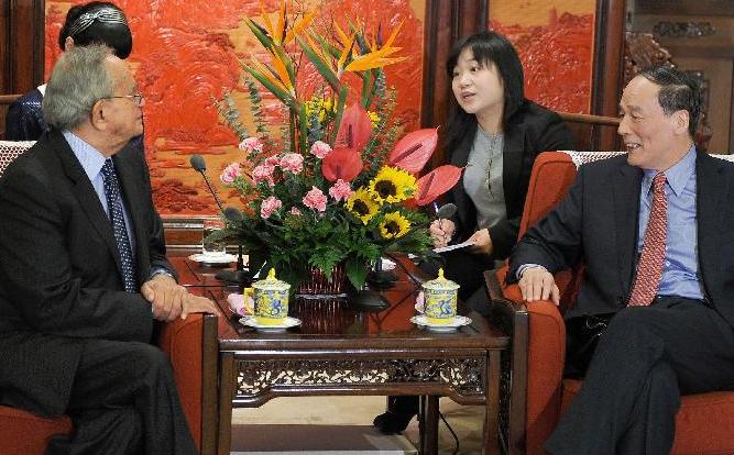 王岐山会见美国客人