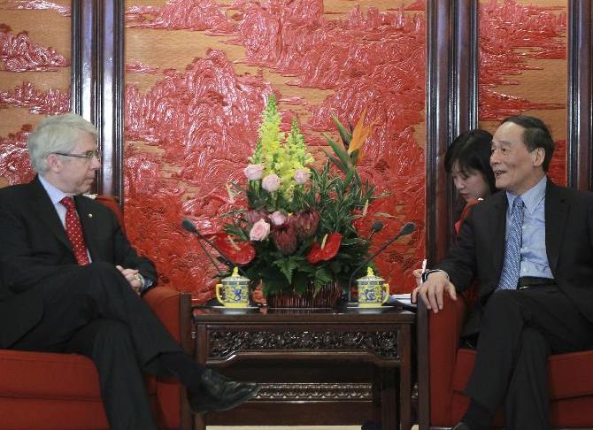 王岐山会见加拿大永明金融集团首席执行官