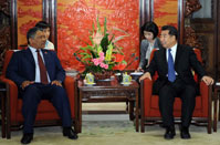 回良玉会见赞比亚外长