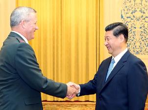 习近平会见以色列国防军总参谋长