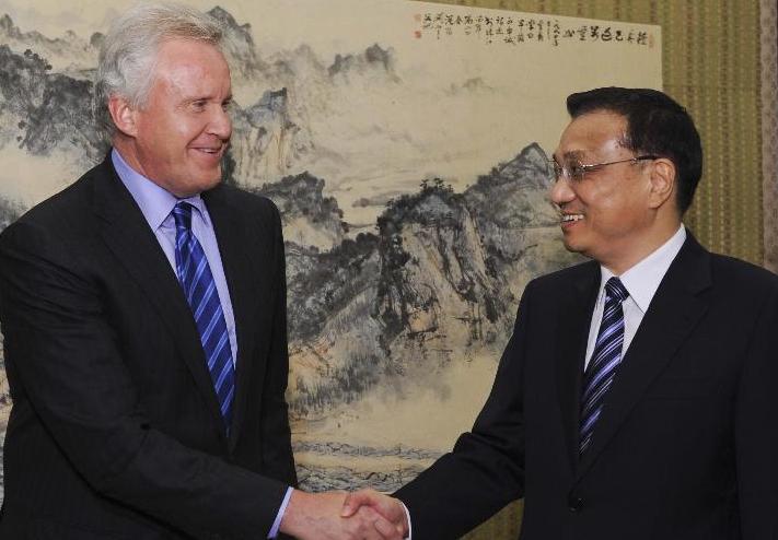 李克强会见美国通用电气公司董事长