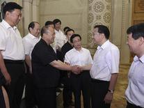 李克强会见全国模范地质队&mdash;&mdash;浙江省第七地质大队先进事迹报告团