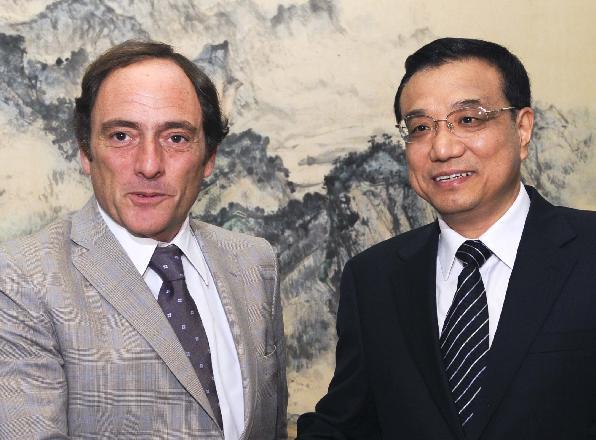 李克强会见葡萄牙国务部长兼外长