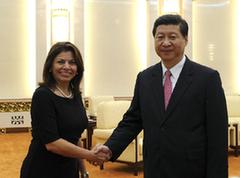 习近平会见哥斯达黎加总统