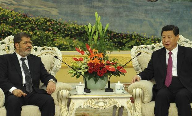 习近平会见埃及总统