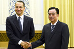 贺国强会见波兰外长西科尔斯基