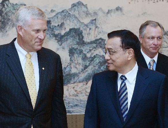 李克强会见美国客人