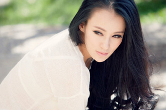 中国最美瑜伽教母忙里偷闲晒旅行美图