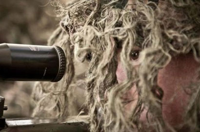 英国军队狙击手罕见训练照