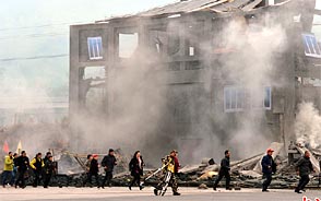 千人参与“城市综合应急救援演练”