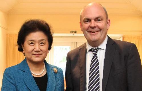 刘延东会见新西兰科学创新部长