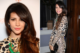 基德前女友演绎豹纹柔情 好身材一览无遗[组图]