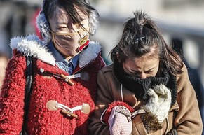 北京大风吹散雾霾 迎来新一轮降温