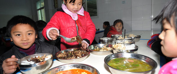 重庆：力争农村学生全部享受营养午餐