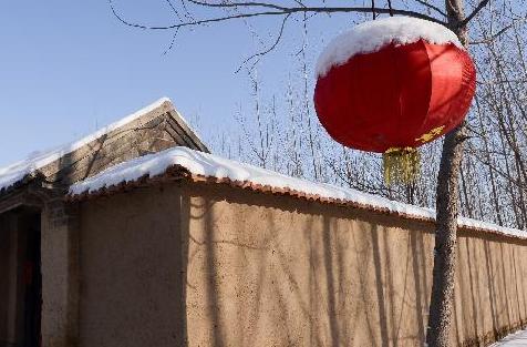 雪中寻访莫言旧居