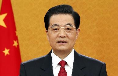 國家主席胡錦濤發表2013年新年賀詞