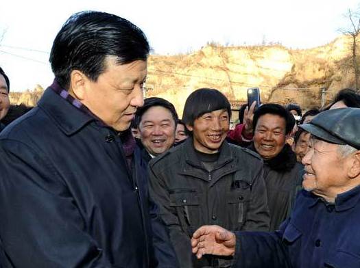 刘云山在陕西调研