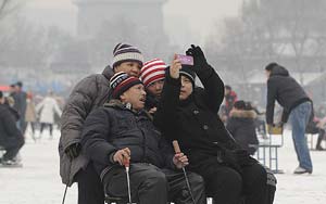 大寒时节 中国北方一片雪国