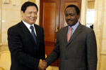 刘淇会见肯尼亚副总统