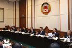 全国政协十二届一次会议主席团常务主席会议第二次会议在北京举行
