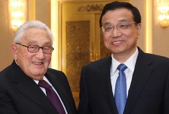 李克强会见美国前国务卿基辛格
