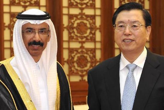 张德江会见阿联酋联邦国民议会议长