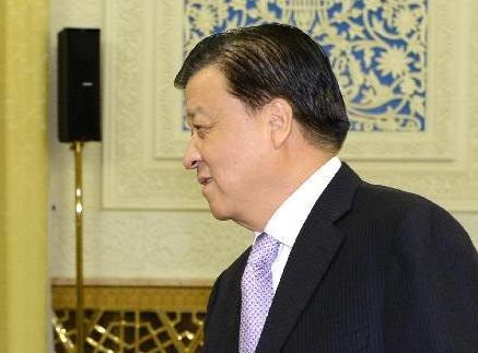 刘云山会见蒙古人民党代表团