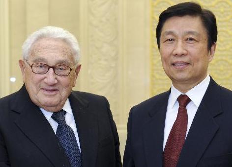 李源潮会见美国前国务卿基辛格