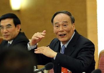 王岐山参加北京代表团审议