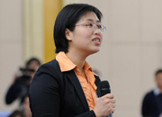 中国国际广播电台记者提问