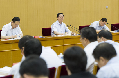 刘奇葆出席推进诚信建设制度化工作座谈会