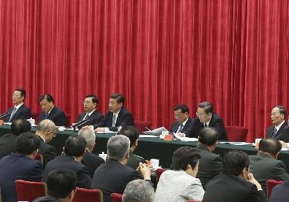 中共中央举行纪念邓小平同志诞辰110周年座谈会