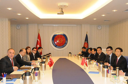 孟建柱会见土耳其国家安全委员会秘书长哈哲穆夫提奥卢