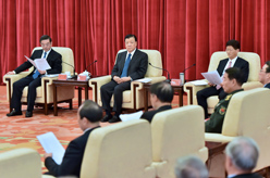 刘云山出席纪念郑天翔同志诞辰100周年座谈会