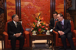 王岐山会见泰国改革大会代表团