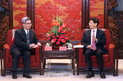 孟建柱会见澳门保安司司长黄少泽