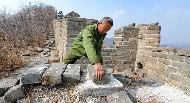 【图片故事】农民张鹤珊37载守护长城