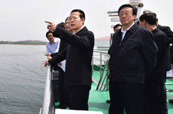 张高丽在河南调研南水北调工程建设管理有关工作