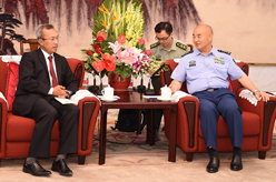 许其亮会见马来西亚国防部秘书长