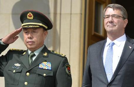 范長龍與美國國防部長卡特舉行會談