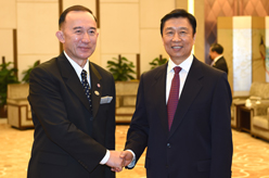 李源潮会见泰国国务部长巴纳达