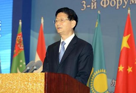 孟建柱出席第三届中国－中亚合作论坛开幕式并致辞