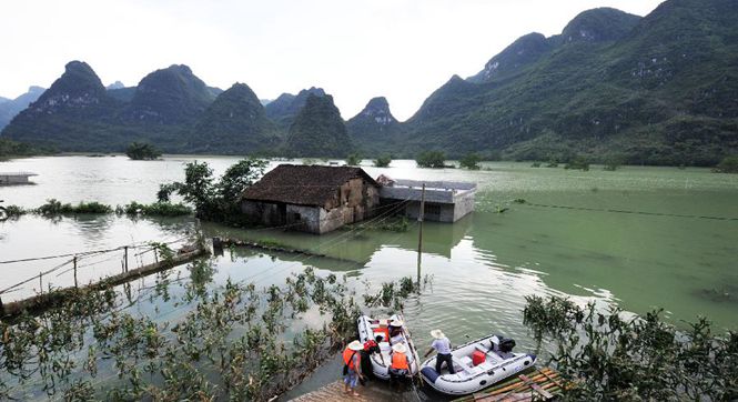 广西洪涝灾害致78.89万人受灾 8人死亡