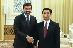 李源潮会见格鲁吉亚客人