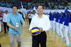 中央国家机关第四届职工运动会开幕　张高丽出席并宣布开幕