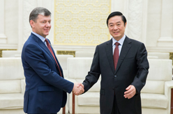 刘奇葆会见俄罗斯共产党代表团