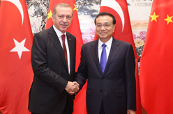 李克强会见土耳其总统埃尔多安
